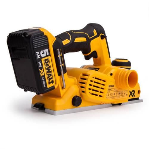 Рубанок аккумуляторный бесщёточный DeWALT DCP580P2 | Зображення 3