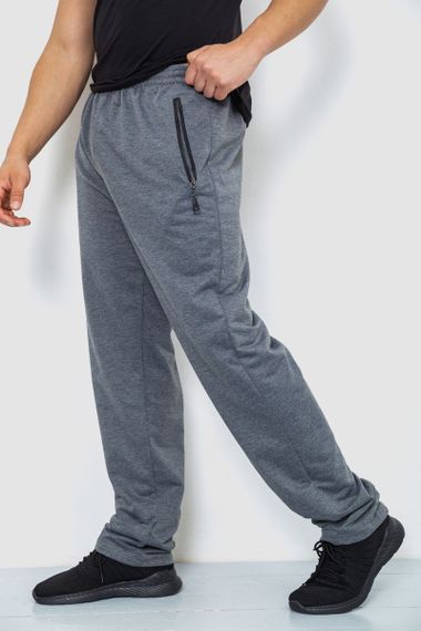 Спорт чоловічі штани, колір сірий, 244R41359 | Зображення 2