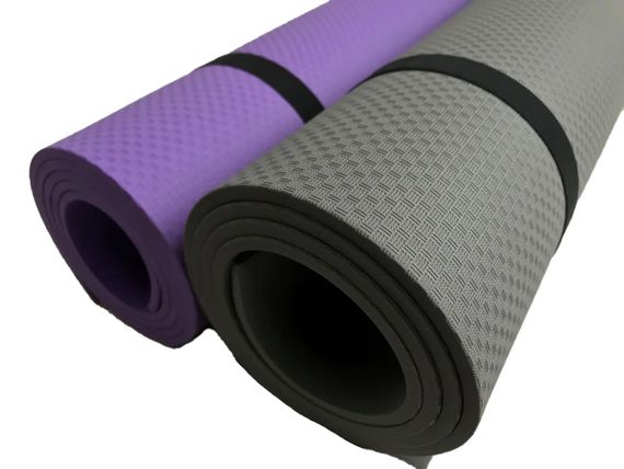 Килимок спортивний Eva Fitness М&M 1450х625х5 мм фіолетовий (213748) | Зображення 1