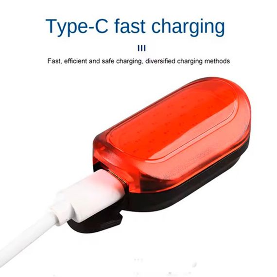 Велосипедний ліхтар задній габаритний MY-2106, 38LED, червоний, Велосипедний ліхтар, що перезаряджається. | Зображення 3