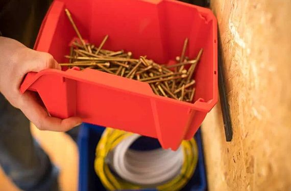 Лоток сортувальний Stanley 240 x 175 x 125 мм Червоний (STST82739-1) | Зображення 3