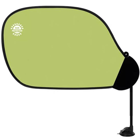 Солнцезащитный козырек для автомобиля (на присоске) (0.58x0.36m) Green