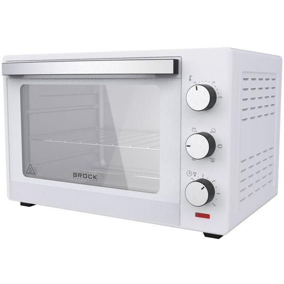 Електрична піч BROCK TO 3001 WH 1600Вт/ 30л /механічне керування/ біла | Зображення 2