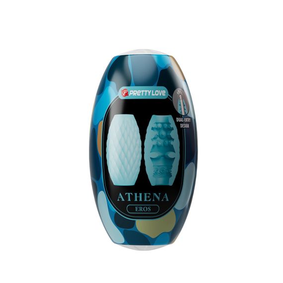 Мастурбатор яйцо Pretty Love - Athena EROS Blue, BM-00900T99-3 Sex Aura | Зображення 6