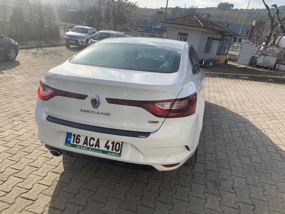 Накладка на задній бампер EuroCap (Sedan, ABS) для Renault Megane IV 2016-2024 рр | Зображення 2