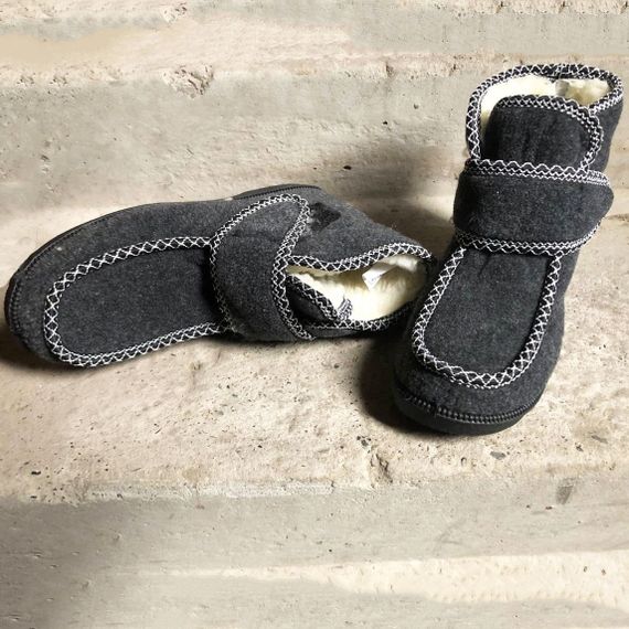 Жіночі бурки на липучках 40р, Калоші зимові, Зимові бурки жіночі Калоші водонепроникні MC-40 | Зображення 8