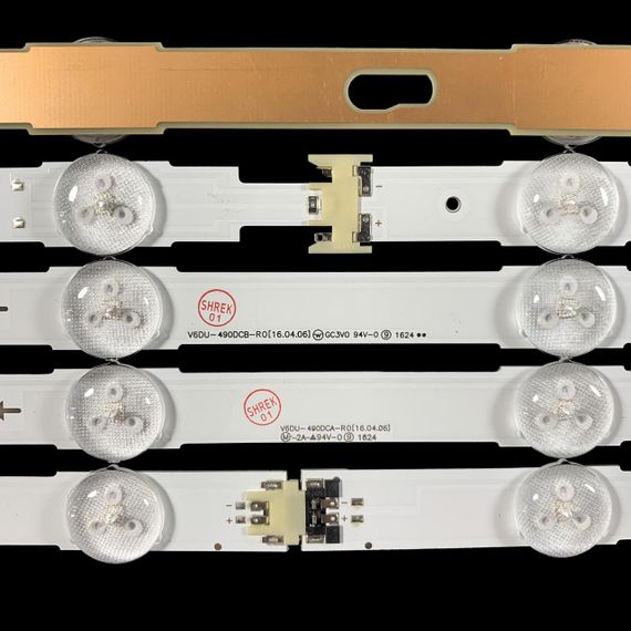 LED підсвітка Samsung TV 49" 1005mm 12-led 3V V6DU-490DCA-R0 V6DU-490DCB-R0 BN96-40632A BN96-40633A 12шт. | Зображення 1