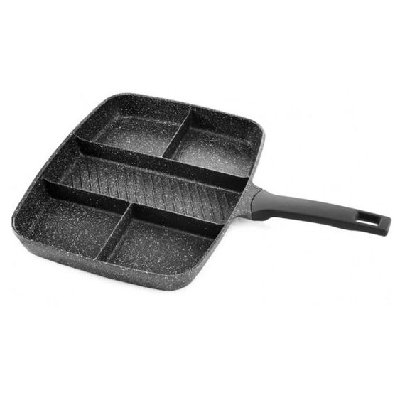 Сковорода для приготування UNIQUE, Сковорода для любителів готувати без рослинної олії FU-18 | Зображення 5