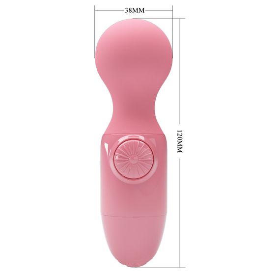 Вібромасажер PRETTY LOVE Mini stick Pink, Little Cute Vibration sexstyle | Зображення 4
