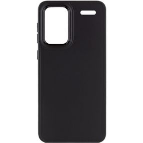 TPU чохол Bonbon Metal Style для Xiaomi Redmi Note 13 Pro+ Чорний / Black