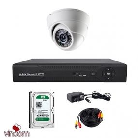 Комплект AHD видеонаблюдения CoVi Security AHD-01D KIT  HDD500
