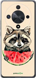 Чохол на Huawei Honor X9b 5G Єнотик з кавуном "4605u-3787-2448"