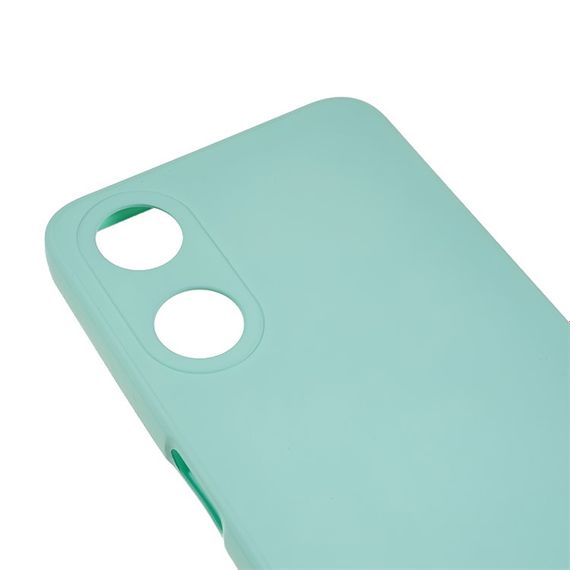Чохол Candy Silicone для Oppo A38 колір Бірюзовий | Зображення 3