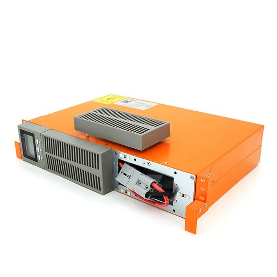 ДБЖ з правильною синусоїдою ONLINE MAKELSAN PowerPack Se-RT-1kVA-LCD, 1000VA (900Вт), 24В, Вбудована батарея 12V 7Ah х2шт, | Зображення 2