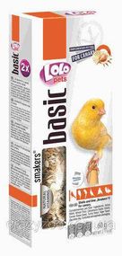 Ласощі для канарок Lolo Pets Smakers з мушлями та кальцієм 60 г LO-72512