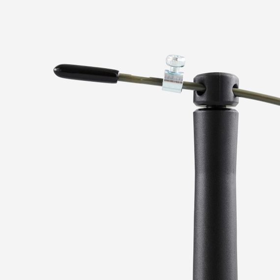 Скакалка швидкісна чорна - One Size | Зображення 2