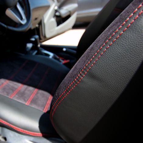 Чохли на сидіння з екошкіри та антари Renault Megane II (M0) 2002-2009 EMC-Elegant | Зображення 3