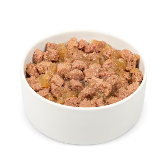 Вологий корм для собак Pet Chef шматочки в желе з яловичиною 800 г | Зображення 1