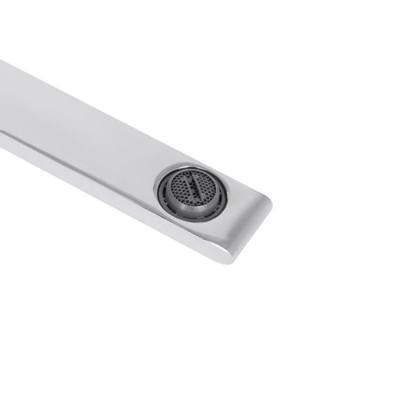 Змішувач для ванни Qtap Presto з довгим поворотним виливом (з душовим гарнітуром) QTPRE2601CRW45578 Chrome/White | Зображення 5