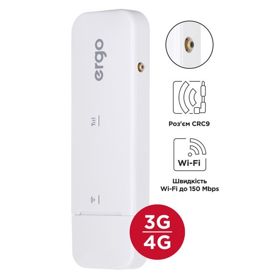 LTE USB Wi-Fi роутер ERGO W023-CRC9 | Зображення 7