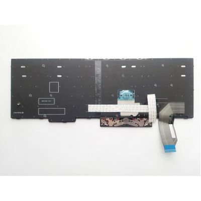 Клавиатура ноутбука Lenovo ThinkPad E580/L580/T590 черна з ТП підсв UA (A46213) | Зображення 1