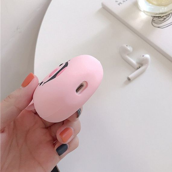 Силіконовий футляр Disney series для навушників AirPods + кільце | Зображення 2
