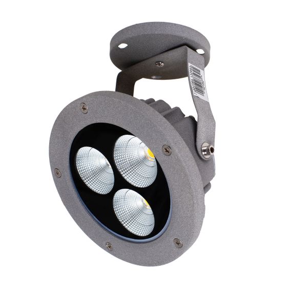 Светильник садовый металлический AS-15 3*7W WW IP65 GY | Зображення 4