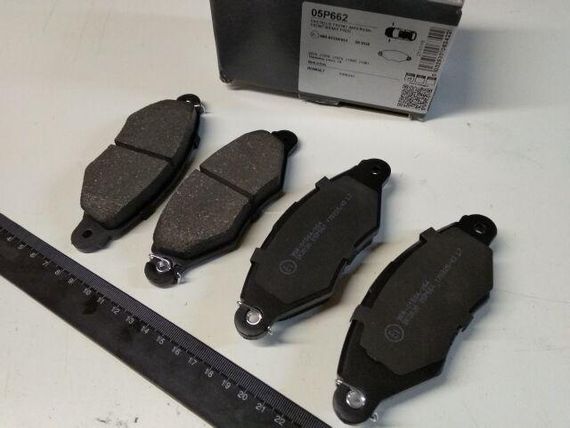 Колодки передні гальмівні Kangoo, LPR (05P662) (7701205513)