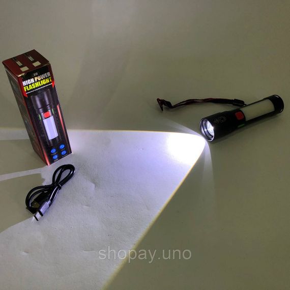 Пошуковий ліхтар із зумом білого та червоного світла USB-C зарядка | Зображення 6