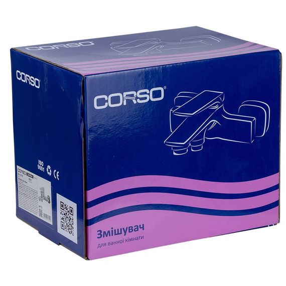 Змішувач для ванни Corso 9605203 | Зображення 1