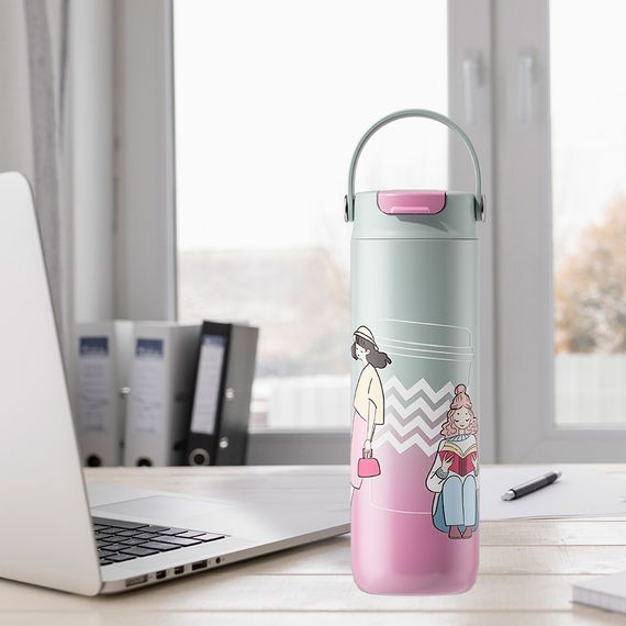 Термос питний Maestro Girls MR-1644-C-NEW 600 мл