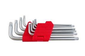 Набор Torx ключей Intertool - 9 шт., с отверстием удлиненные (HT-0606)