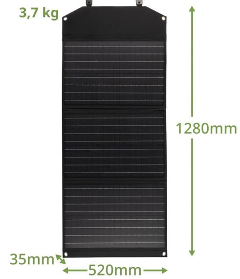 Портативний зарядний пристрій сонячна панель Bresser Mobile Solar Charger 90 Watt USB DC (3810060) 930151 | Зображення 2