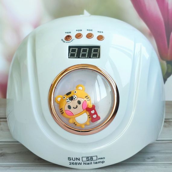 Лампа для ногтей SUN S8 PRO 268W белая (с функцией понижения мощности)