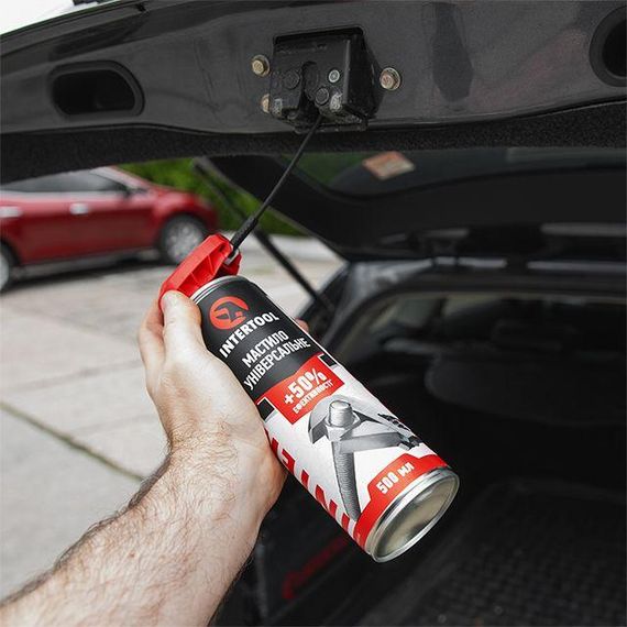 Мастило універсальне Prof, аерозоль 500 мл INTERTOOL FS-4000 | Зображення 5