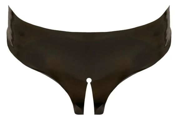 Латексні трусики-сліп з розрізом sexstyle | Зображення 2