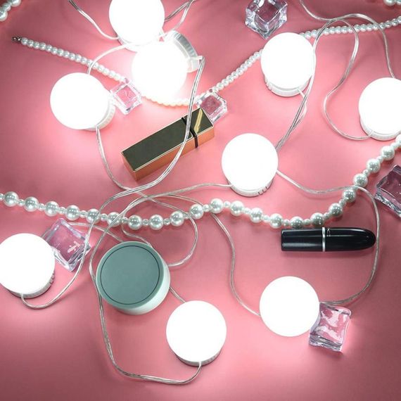 Підсвітка для гримерного дзеркала, 10 LED лампочок, 3 режими, від USB, Vanity Mirror Lights / Світлодіодні лампочки на дзеркало | Зображення 5