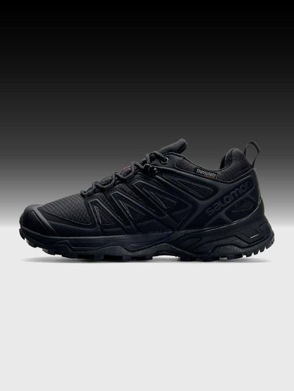 Кроссовки  мужские Salomon Speed Cross Pro GTX Thinsulate All Black весна / осень A4553 46 29.5-30 см | Зображення 1