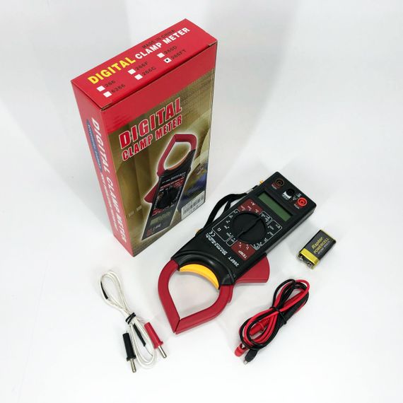 Цифровий мультиметр-тестер DT 266 FT Струмовимірювальні кліщі, Тестер професійний мультиметр для дому | Зображення 8