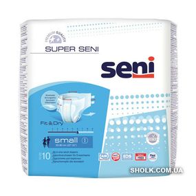 Підгузники Для Дорослих Super Seni Small 10 Шт (5900516691172)