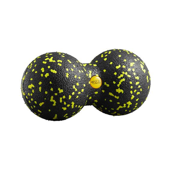 Масажний м'яч подвійний 4FIZJO EPP DuoBall 08 Black/Yellow 4FJ0083 (P-5907222931301)