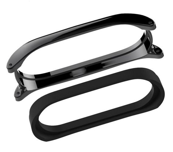 Шкіряний ремінець Primo Mijobs для фітнес-браслета Xiaomi Mi Band 3 - Black | Зображення 3