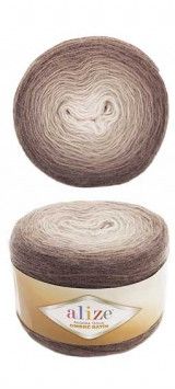 Пряжа ALIZE ANGORA GOLD OMBRE BATIK 7243 алізе ангора голд омбре батик | Зображення 1