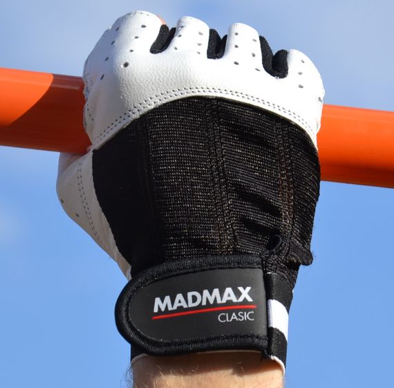 Рукавички для фітнесу MadMax MFG-248 Clasic White XL | Зображення 9