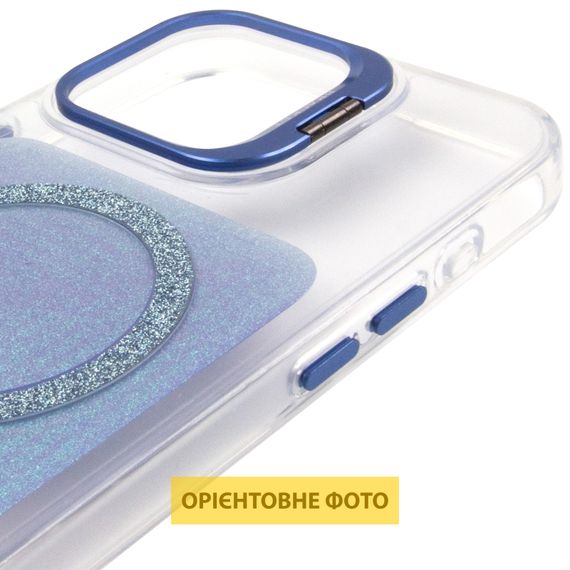 Чохол TPU+PC Jewel Sparkle with Magnetic Fit для Apple iPhone 15 Pro (6.1") Royal Blue | Зображення 3