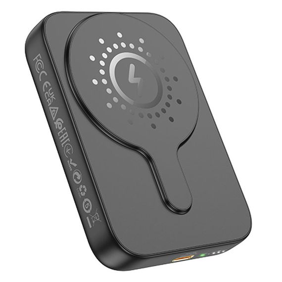 Портативное ЗУ Power Bank Hoco J117 Esteem PD20W с БЗУ 5000 mAh Black