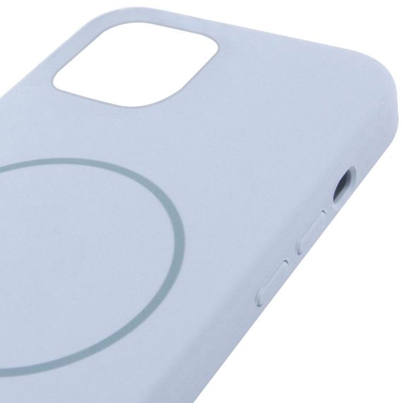 Чохол Silk Full Protective (AA) NO LOGO with Magnetic Fit для Apple iPhone 11 Pro (5.8") Блакитний / Lilac Blue | Зображення 3
