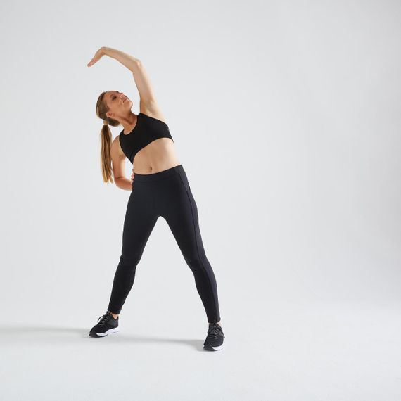 Спортивний топ 100 для кардіофітнесу – чорний - XL | Зображення 1