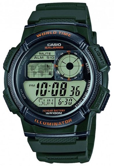 Часы наручные мужские Casio AE-1000W-3AVEF (модуль №3198)