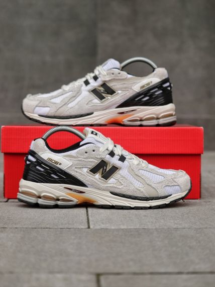 Кросівки New Balance весна літо колір білий, бежевий | Зображення 4
